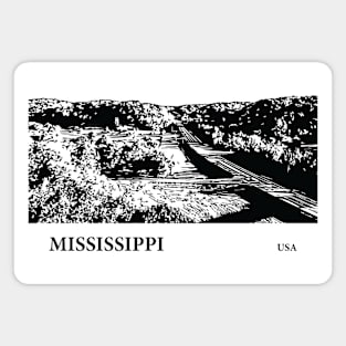 Mississippi USA Magnet
